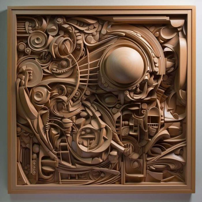 نموذج ثلاثي الأبعاد لآلة CNC 3D Art 